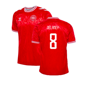 2024-2025 Denmark Home Shirt (Delaney 8)