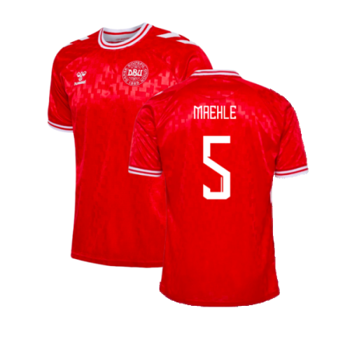 2024-2025 Denmark Home Shirt (Maehle 5)