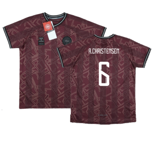 2024-2025 Denmark Special Edition Hummel x Halo Shirt (Kids) (A.Christensen 6)