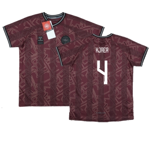 2024-2025 Denmark Special Edition Hummel x Halo Shirt (Kids) (Kjaer 4)