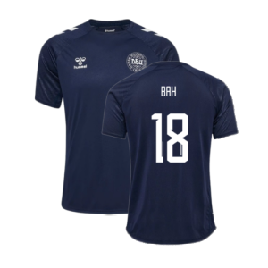 2024-2025 Denmark Training Jersey (Marine) (Bah 18)