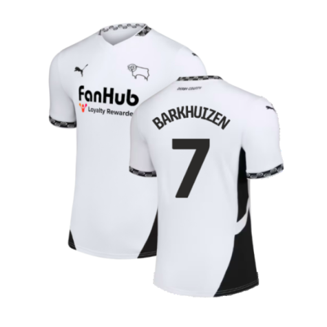 2024-2025 Derby County Home Shirt (Barkhuizen 7)