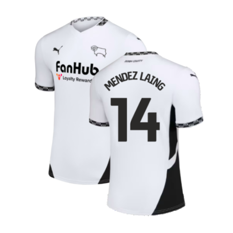 2024-2025 Derby County Home Shirt (Kids) (Mendez Laing 14)