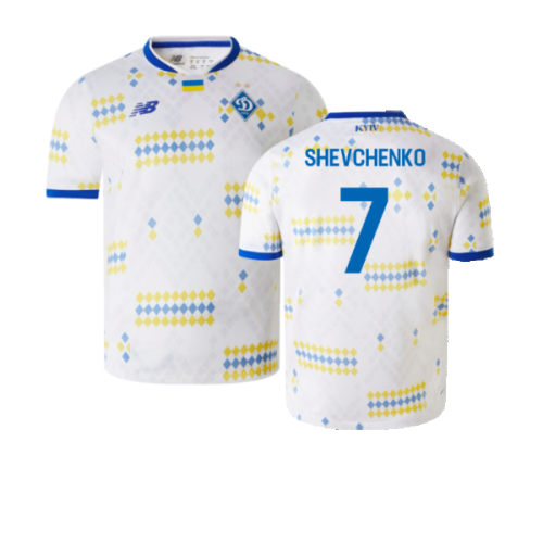 2024-2025 Dynamo Kyiv Home Shirt (Shevchenko 7)