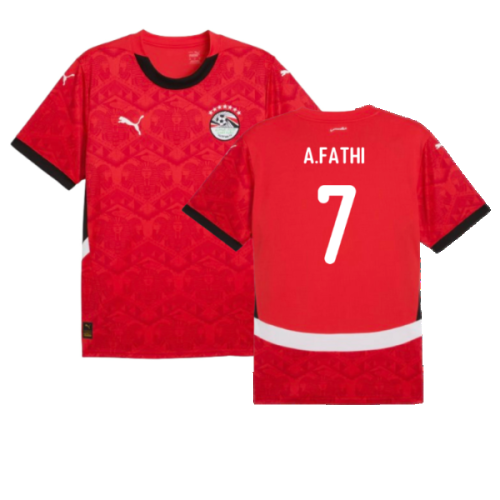 2024-2025 Egypt Home Shirt (A.Fathi 7)