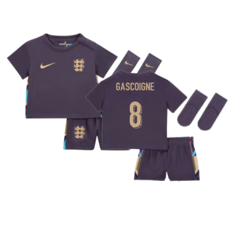 2024-2025 England Away Baby Kit (Gascoigne 8)