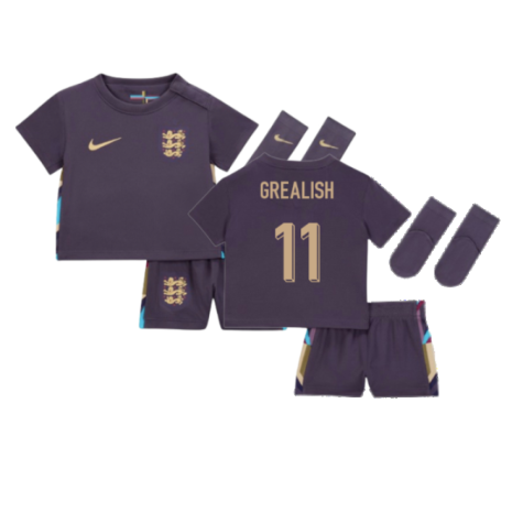 2024-2025 England Away Baby Kit (Grealish 11)