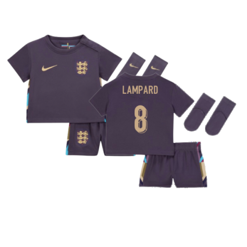 2024-2025 England Away Baby Kit (Lampard 8)