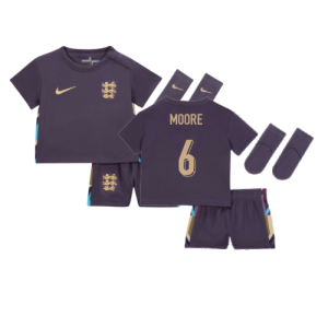 2024-2025 England Away Baby Kit (Moore 6) 2024-2025 England Away Baby Kit (Moore 6)