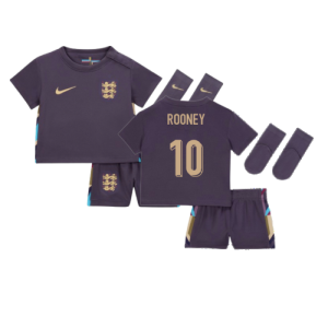 2024-2025 England Away Baby Kit (Rooney 10) 2024-2025 England Away Baby Kit (Rooney 10)