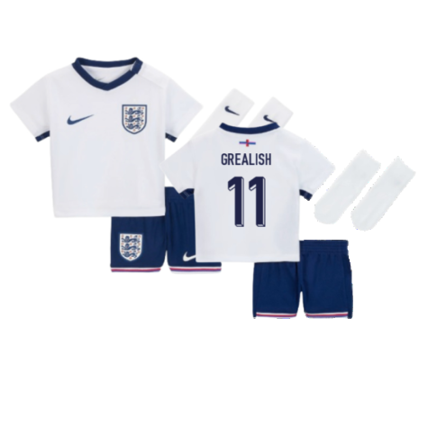 2024-2025 England Home Baby Kit (Grealish 11)