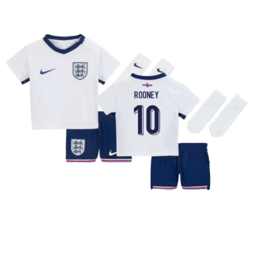 2024-2025 England Home Baby Kit (Rooney 10)