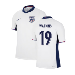 2024-2025 England Home Match Dri-Fit ADV Authentic Shirt (Watkins 19)