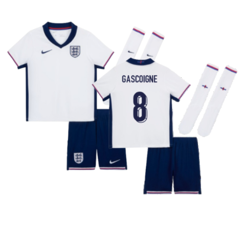 2024-2025 England Home Mini Kit (Gascoigne 8)