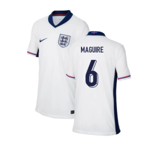 2024-2025 England Home Shirt (Kids) (Maguire 6)