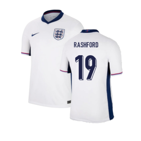 2024-2025 England Home Shirt (Rashford 19)