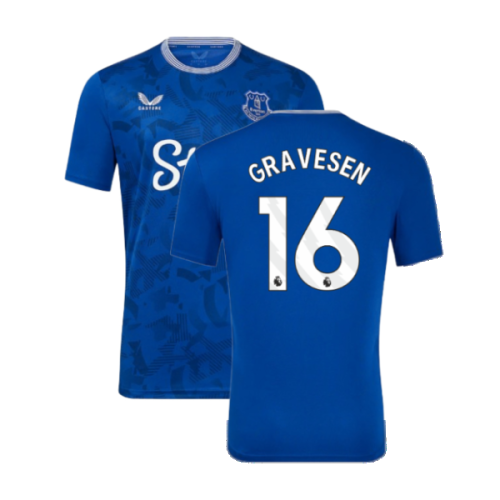 2024-2025 Everton Home Shirt (Gravesen 16)