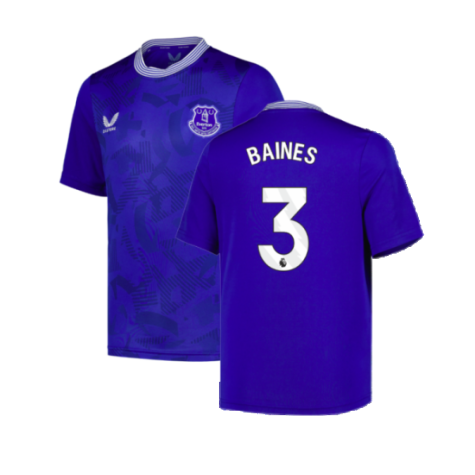 2024-2025 Everton Home Shirt (Kids) (Baines 3)