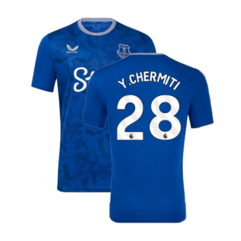 2024-2025 Everton Home Shirt (Y.Chermiti 28)