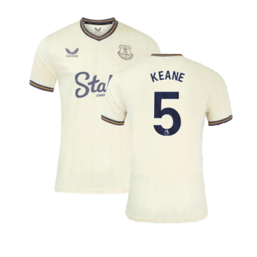 2024-2025 Everton Third Shirt (Keane 5)