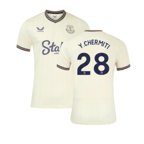 2024-2025 Everton Third Shirt (Y.Chermiti 28)