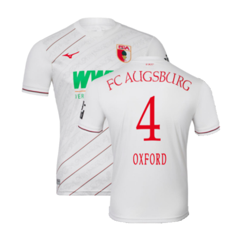 2024-2025 FC Augsburg Home Shirt (Oxford 4)