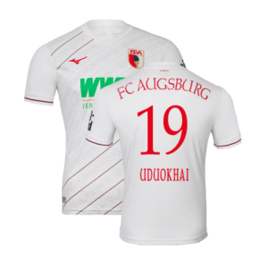 2024-2025 FC Augsburg Home Shirt (Uduokhai 19)