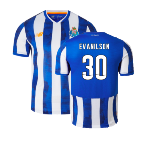 2024-2025 FC Porto Home Shirt (Kids) (Evanilson 30)