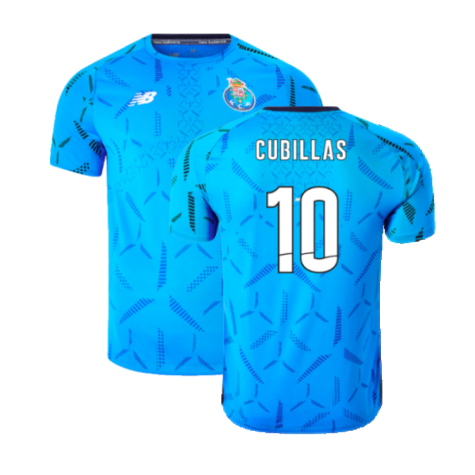 2024-2025 FC Porto Training Jersey (Blue) (Cubillas 10)