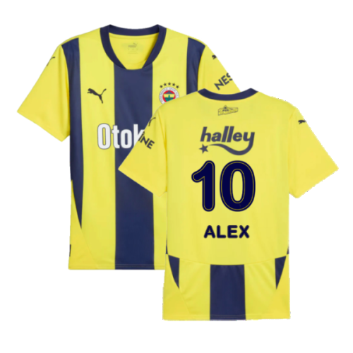 2024-2025 Fenerbahce Home Shirt (Alex 10)