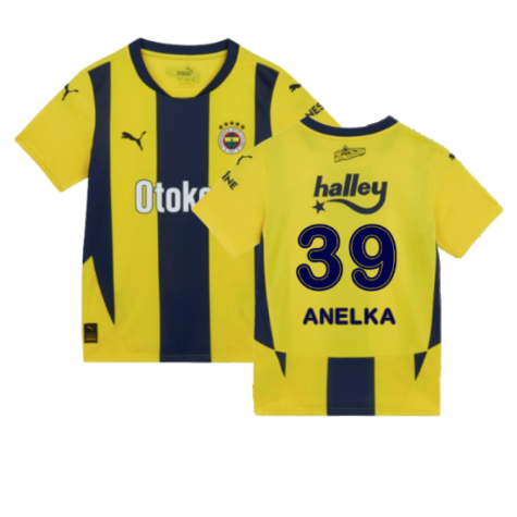 2024-2025 Fenerbahce Home Shirt (Kids) (Anelka 39)