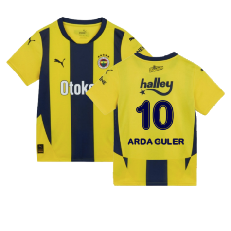 2024-2025 Fenerbahce Home Shirt (Kids) (Arda Guler 10)