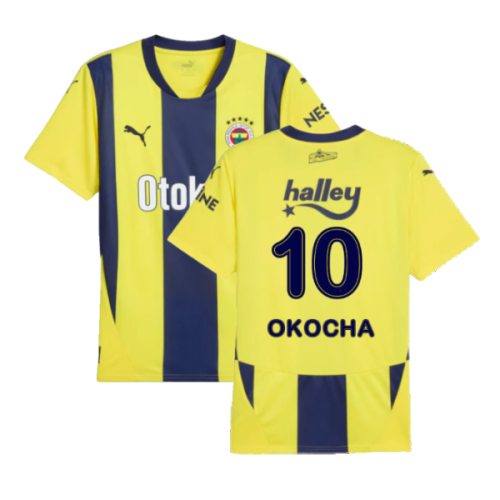 2024-2025 Fenerbahce Home Shirt (Okocha 10)