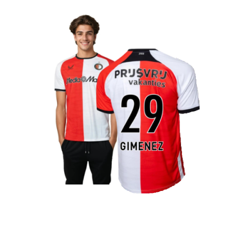 2024-2025 Feyenoord Home Shirt (Gimenez 29)