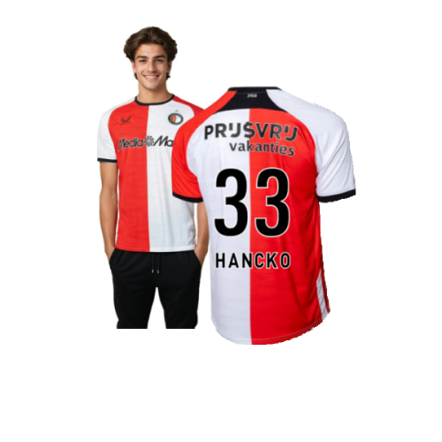 2024-2025 Feyenoord Home Shirt (Hancko 33)