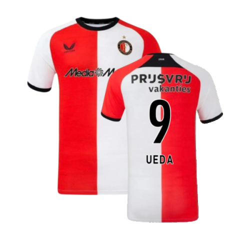 2024-2025 Feyenoord Home Shirt (Kids) (Ueda 9)