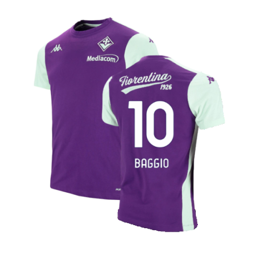 2024-2025 Fiorentina Tee (Indigo) (Baggio 10)