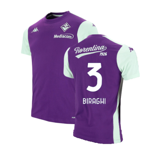 2024-2025 Fiorentina Tee (Indigo) (Biraghi 3)