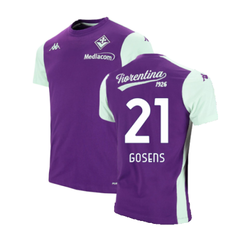 2024-2025 Fiorentina Tee (Indigo) (Gosens 21)