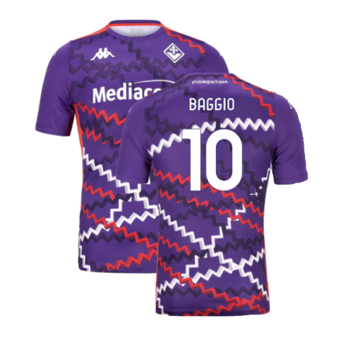 2024-2025 Fiorentina Training Shirt (Purple) (Baggio 10)