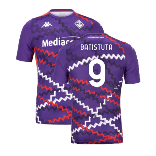 2024-2025 Fiorentina Training Shirt (Purple) (Batistuta 9)