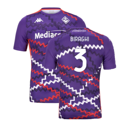 2024-2025 Fiorentina Training Shirt (Purple) (Biraghi 3)