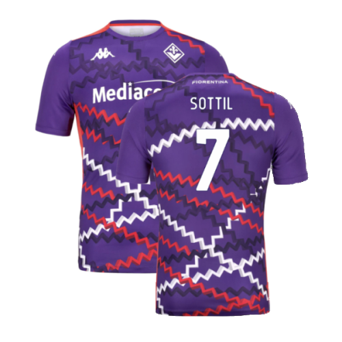 2024-2025 Fiorentina Training Shirt (Purple) (Sottil 7)