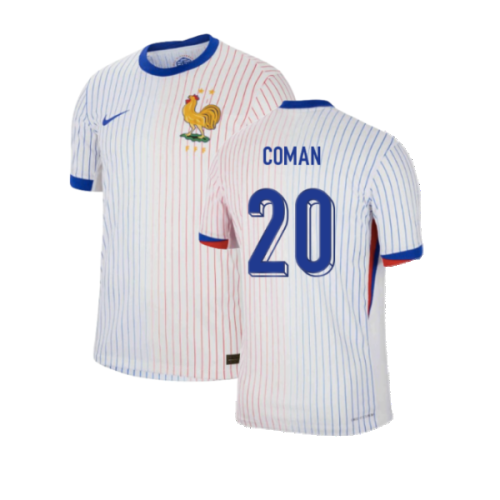 2024-2025 France Away Dri-ADV Match Shirt (Coman 20)