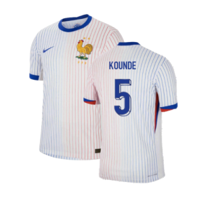 2024-2025 France Away Dri-ADV Match Shirt (Kounde 5)