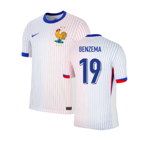 2024-2025 France Away Shirt (Benzema 19)