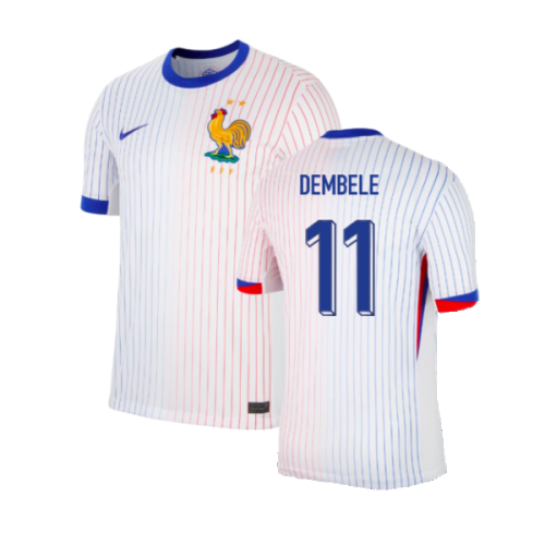 2024-2025 France Away Shirt (Dembele 11)