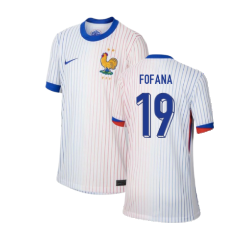 2024-2025 France Away Shirt (Kids) (Fofana 19)