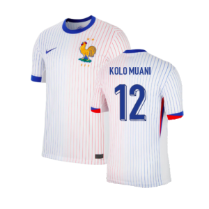 2024-2025 France Away Shirt (Kolo Muani 12)