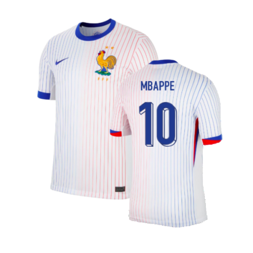 2024-2025 France Away Shirt (Mbappe 10)